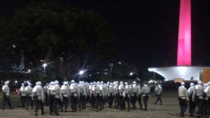 Ternyata Personel Pengamanan Aksi 2 Desember Mulai Masuki Monas Pukul 02.30