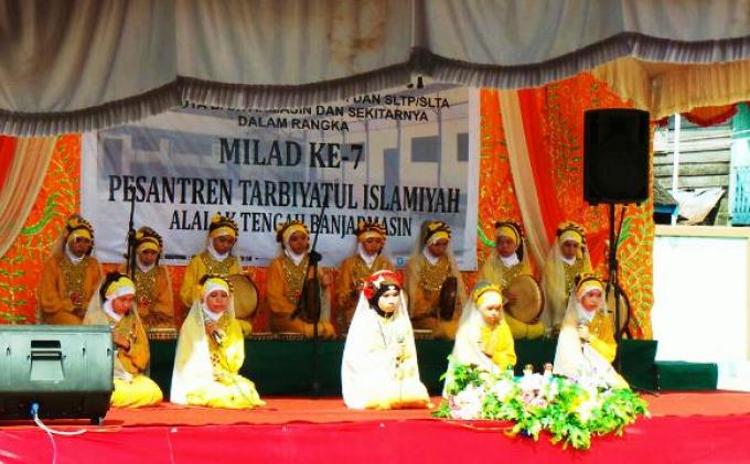 Pesantren Tarbiyatul Islamiyah Gelar Lomba Festival Maulid Al Habsyi