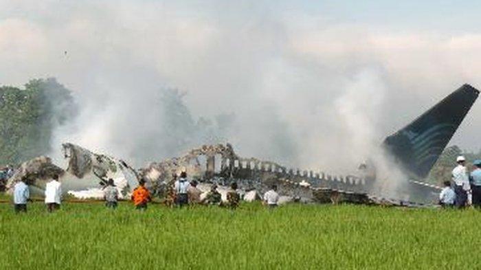 Pesawat Garuda Terbakar di Bandara Adisutjipto, 21 Orang Tewas, Ini Tragedi Memilukan 13 Tahun Lalu