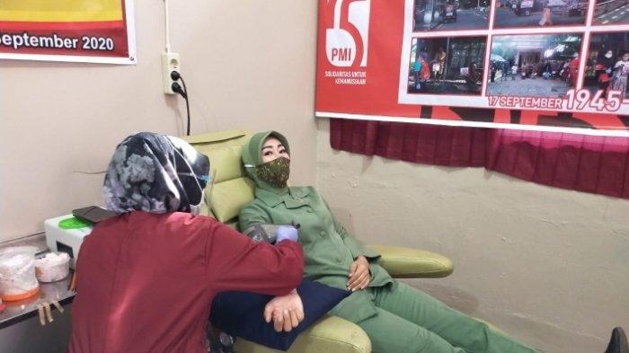Bantu PMI HSS Atasi Ketersediaan Darah, Kodim 1003 Kandangan Gelar Aksi Donor