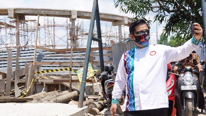 Pilkada Banjarmasin 2020, Ibnu Sina Kunjungi Korban Kebakaran di Pulau Bromo Mantuil Banjarmasin