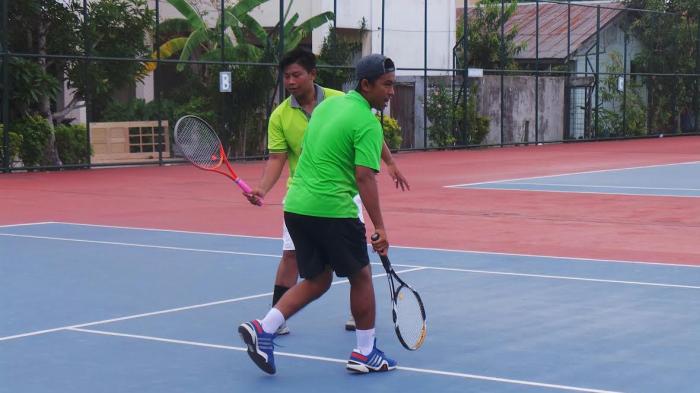 Tim Tenis Lapangan Putri Kalsel Lolos Fase Grup