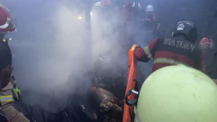 Tiga Jasad Ditemukan Dalam Kebakaran di Kampung Gadang Banjarmasin, Ada Berada di Atas Kasur