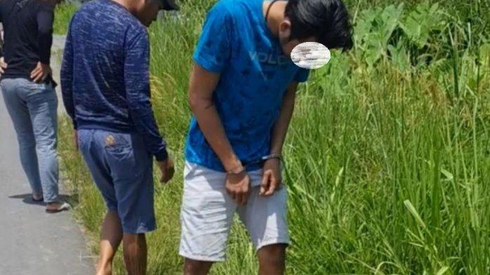 Satnarkoba Polres Kapuas Tangkap Dua Pembawa Sabu, Barang Bukti Sempat Dibuang di Pinggir Jalan