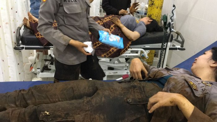 4 Polisi Kapuas Kecelakaan Saat Ingin Sambut Wakapolda Kalteng Baru