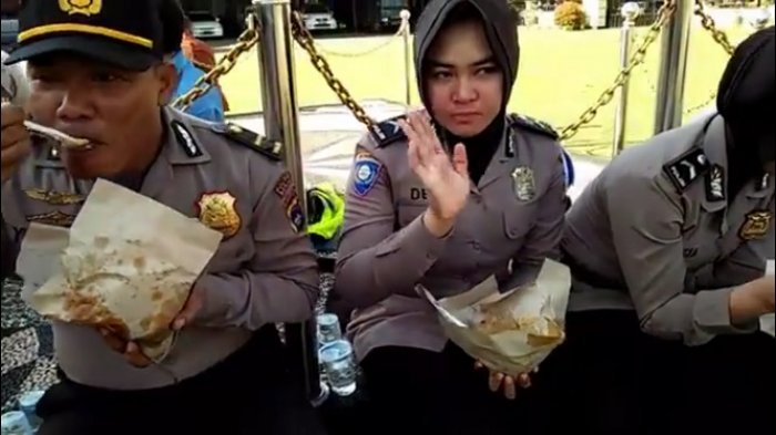 Begini Kondisi Polwan yang Dicakar Peserta Deklarasi #2019GantiPresiden