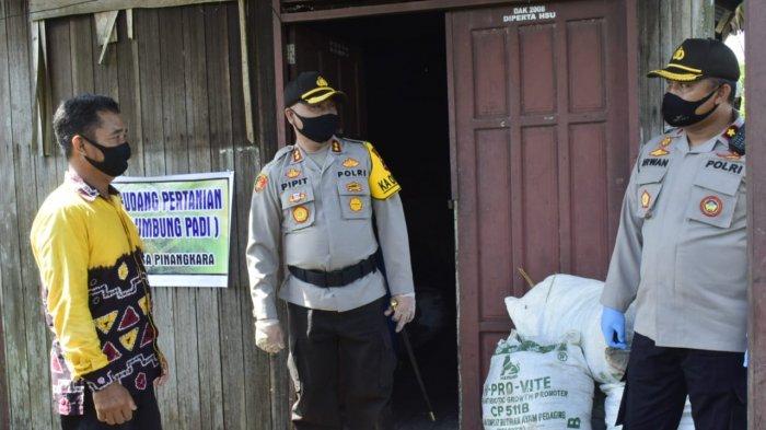 Polres HSU Dorong Desa Hadapi Covid -19, Inilah Harapan Kapolres