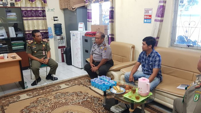 Polsek Lampihong Siap Kawal Perda No 6 Tahun 2005 Tentang Menjaga Kesucian Bulan Ramadan