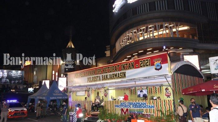 Antisipasi Kerumunan di Malam Lebaran, Tim Gabungan Lakukan Ini di Banjarmasin