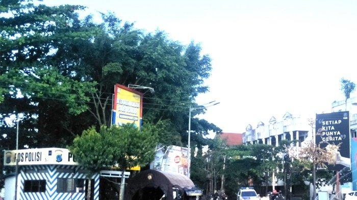 H-2 PSBB, Pos Penjagaan Dalam Kota Banjarmasin Sudah Berdiri