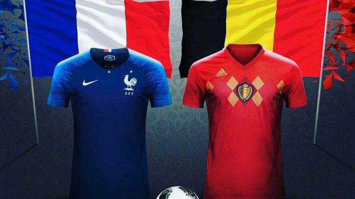Head to Head & Prediksi Perancis vs Belgia Semifinal Piala Dunia 2018 Live di Trans TV Rabu (10/7)