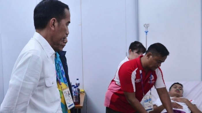 Jenguk Anthony Ginting di Ruang Perawatan, Ucapan Presiden Jokowi Ini Bikin Haru