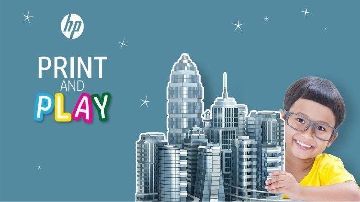 Membuat Anak-anak Tetap Terhibur di Rumah dengan Ide Kreatif Print & Play dari HP Inc.