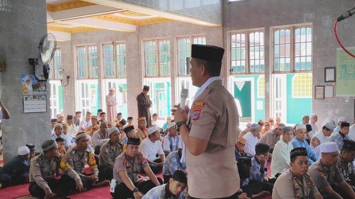 Laksanakan Program Jungaling, Kapolres HSU Sampaikan Bahaya Narkoba