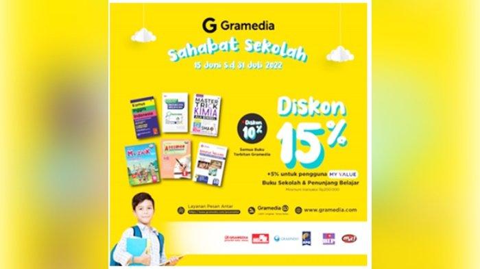 Promo Spesial Buku Sekolah dan Penunjang Belajar, Siap Bersekolah bersama Gramedia Sahabat Sekolah