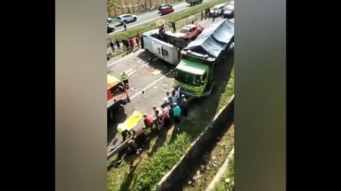 Kecelakaan Maut di Tol Cipali, Lihat Penumpang Meninggal di TKP, Rijal: 'Tubuh Saya Jungkir Balik'