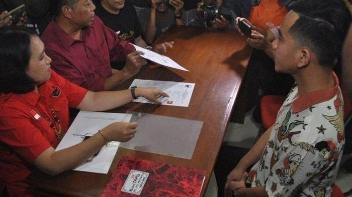 Putra Sulung Jokowi, Gibran Resmi Daftar Kader PDI-P, Tanyakan Pencalonan Dirinya di Pilkada Solo
