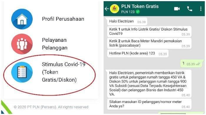 Tulis ID & Nama Pelanggan untuk Token Listrik Gratis PLN Agustus, di pln.co.id atau WA 08122-123-123