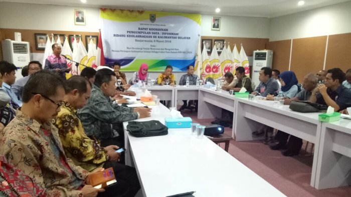 Tim Verifikasi KONI Pusat Turun ke Kalsel utuk Cek Kesiapan Tuan Rumah PON