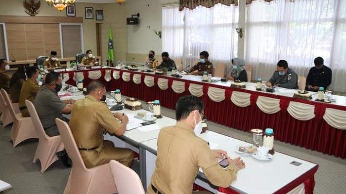 Gela Rakor Hadapi Pilkada 2020, Bupati HSS Meminta Tegakkan Protokol Kesehatan saat Pencoblosan