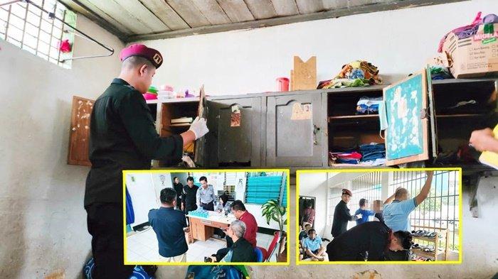 Razia di Rutan Barabai Kabupaten Hulu Sungai Tengah, Petugas Sita Belasan Barang Terlarang