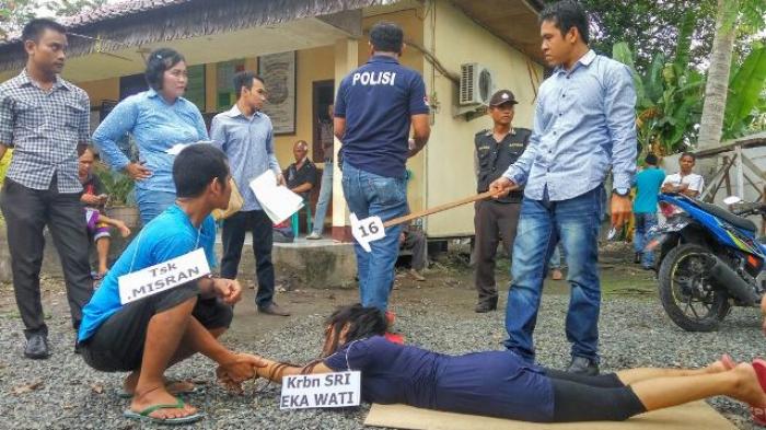 Terungkap, Misran Mengubur Sri Eka Wati Saat Masih Dalam Keadaan Pingsan