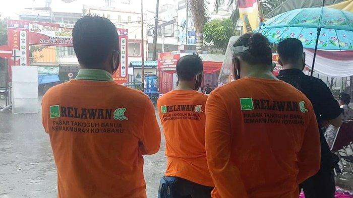 Tak Tahu Sampai Kapan Bertugas, Relawan Pasar Tangguh Banua di Kotabaru Tak Punya Dana Konsumsi