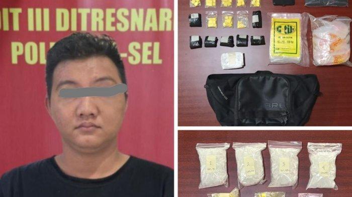 Sempat Berontak, Bandar Narkoba di Banjarbaru Ini Ditangkap Jajaran Ditresnarkoba Polda Kalsel
