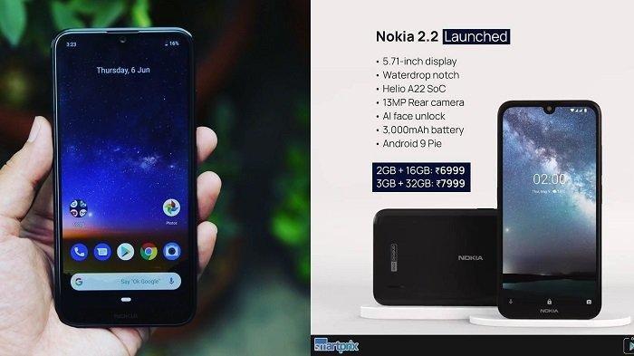 Nokia 2.2 Remi Dirilis, Dilengkapi Helio A22 dan Android One, Ini Harga dan Spesifikasinya
