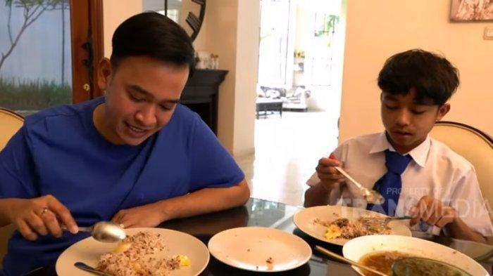 Sikap Tak Terduga Ruben Onsu Lihat Betrand Peto Tak Habiskan Makanannya, Suami Sarwendah Begini