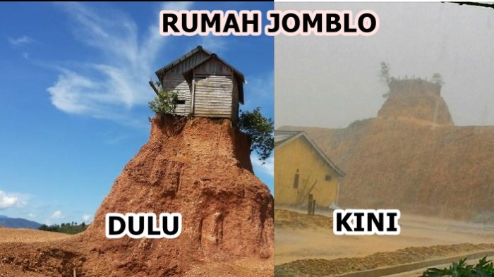Rumah Jomblo Ambruk Disapu Puting Beliung, Warganet Kecewa Belum Sempat Berfoto di Sana