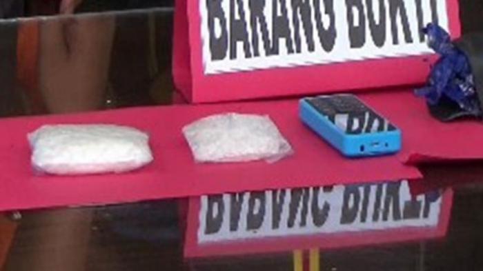 10 Paket Sabu Ditemukan di Rumah Seorang Warga Desa Pandan Sari Daha Selatan