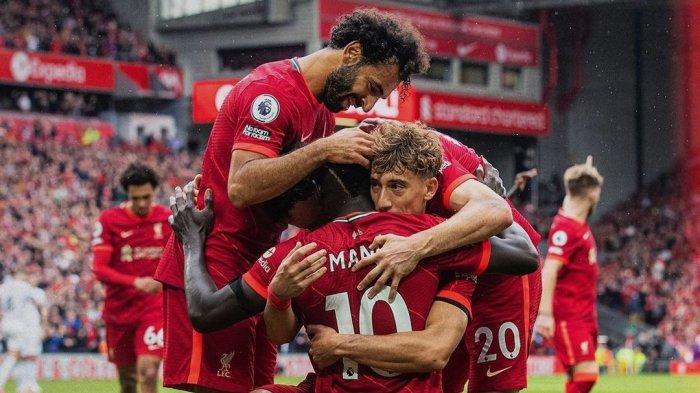 Hasil Liga Inggris, Liverpool Pucuk Manchester City Geser Chelsea dan Manchester United