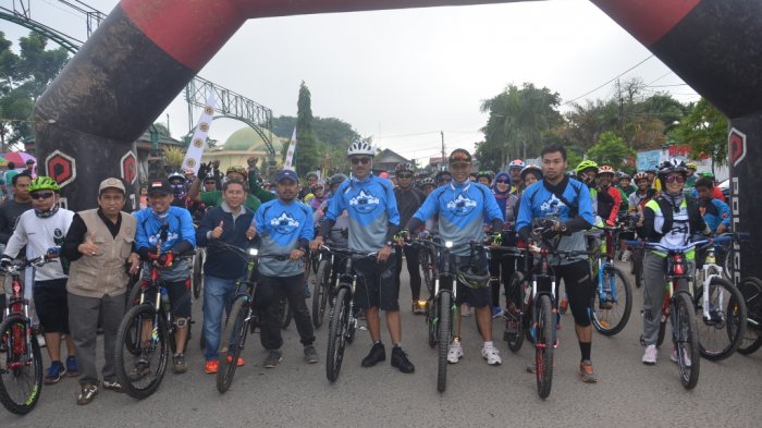 Wabup Saidi Mansyur Ajak Masyarakat Gemar Bersepeda, Ini Tujuannya