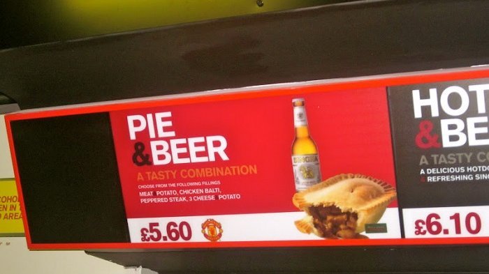 Harga Pie dan Teh di Stamford Bridge Paling Murah