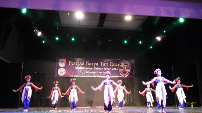 Festival Karya Tari Daerah se Kalsel 2014 Diikuti 13 Peserta