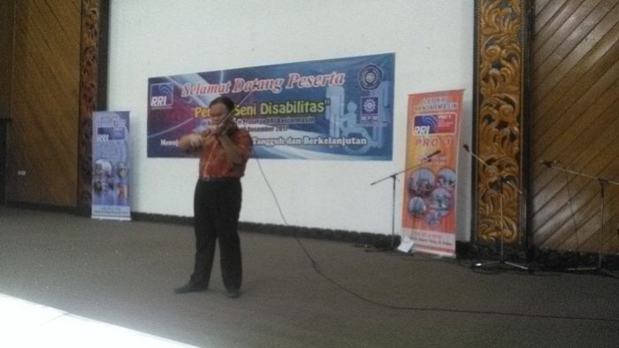 Saksikan Pentas Seni Disabilitas, Hesly :