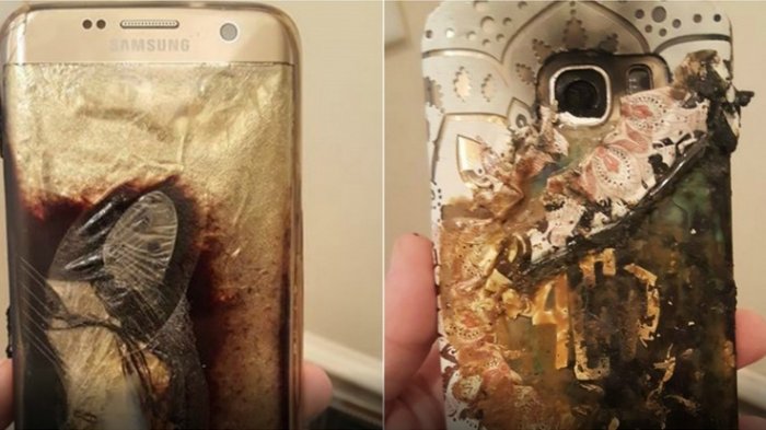 Waduh, Setelah Samsung Note 7 Kini Galaxy S7 Edge Juga Meledak