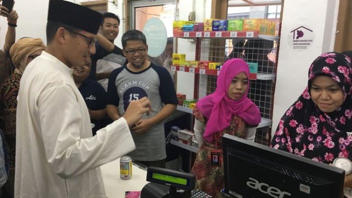 Sandiaga Resmikan OK-OCE Mart di Rawamangun, Tokonya Lebh Besar