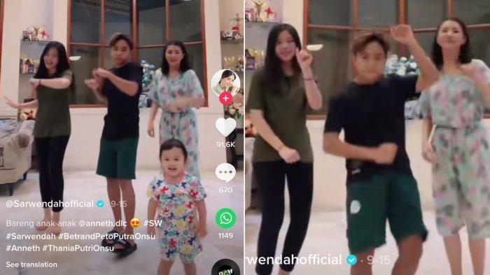 Joget Bareng Betrand Peto dan Anneth Delliecia Curi Perhatian Netizen, Sarwendah Sebut Ini