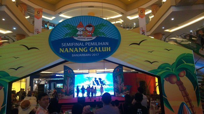 Atrium Q Mall Jadi Ajang Semifinal Pemilihan Nanang Galuh Banjarbaru