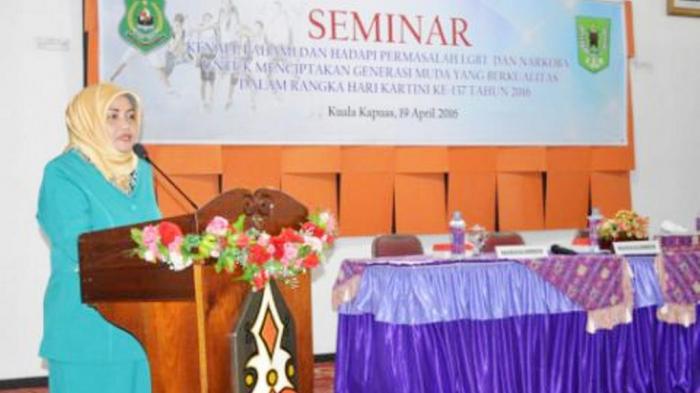 Peduli Bahaya LGBT dan Narkoba, GOW Kapuas Gelar Seminar Bersama Dokter Jiwa