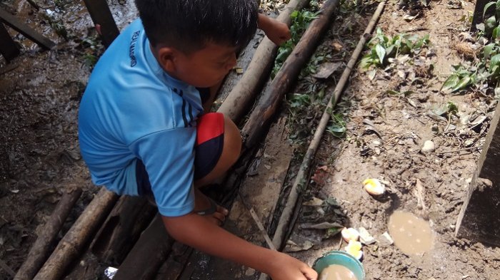 Warga Pekauman Ilir Heboh Air Mendidih, Telur yang Dimasukkan Pun Berubah Masak
