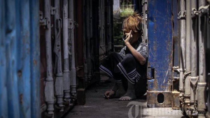 Isap Lem Cap Kambing, 4 Remaja Diamankan Polisi