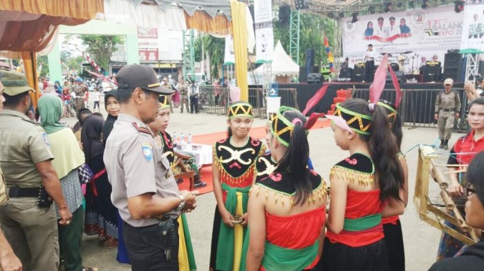 Operasi Bina Kusuma Intan 201 Sasar Pengunjung Balangan Expo