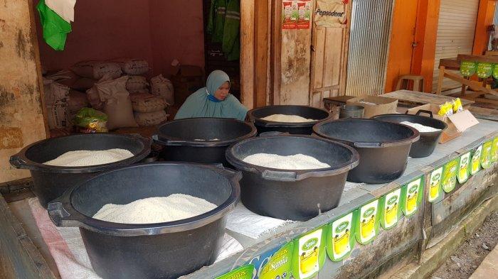 Stok Beras di Pasar Pelaihari Menipis, Diperkirakan Hanya Bertahan Dua Pekan Lagi