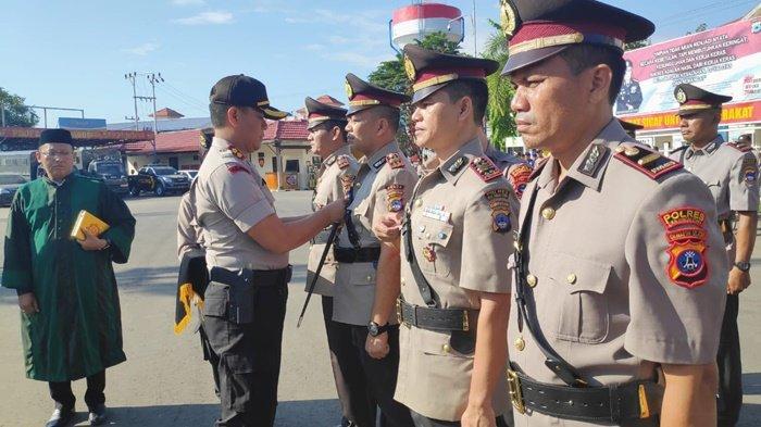 Sejumlah Jabatan di Polres HSU Diserahterimakan, Ini Pesan Kapolres AKBP Ahmad Arif Sopiyan