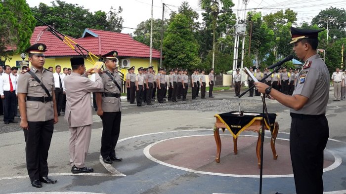 Kasat Reskrim Polres Tapin Jadi Kapolsek Anjir Pasar Batola, Ini Pesan Penting Kapolres