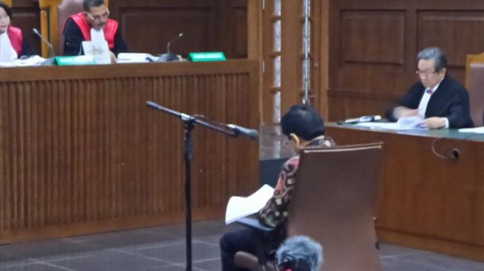 Setya Novanto Menjawab dengan Mengangguk, Majelis Hakim Doakan Kesehatannya