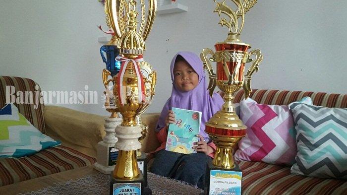 Queena, Da'i Cilik yang Kaya Cita-Cita, Suka Tulis Komik Bercita-cita Jadi Desainer dan Arsitek